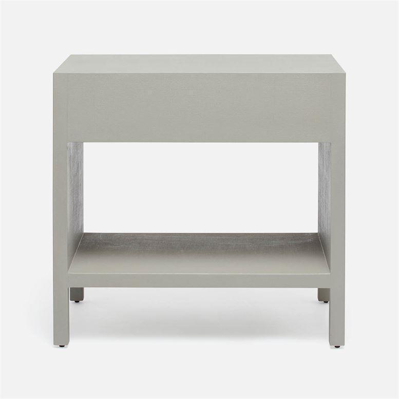 Made Goods Maris Faux Belgian Linen Double Nightstand