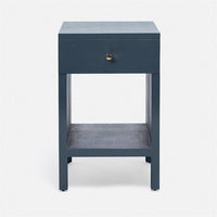 Made Goods Maris Faux Belgian Linen Single Nightstand