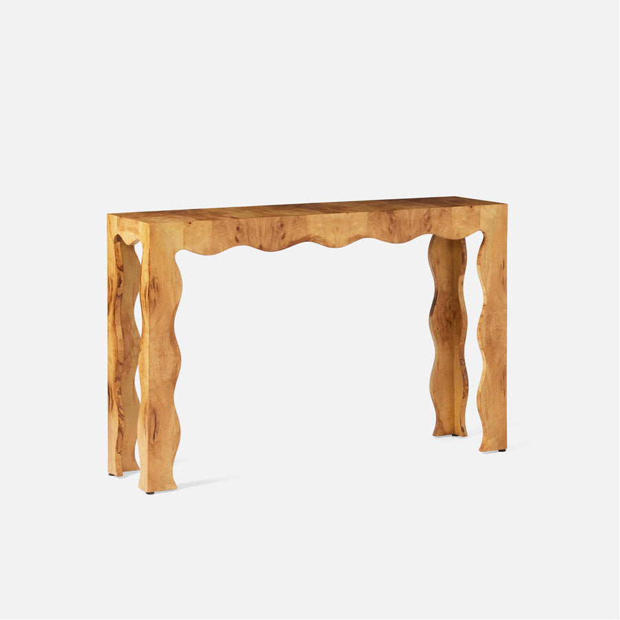 Made Goods Maurice Wavy Parson 48-Inch Console Table