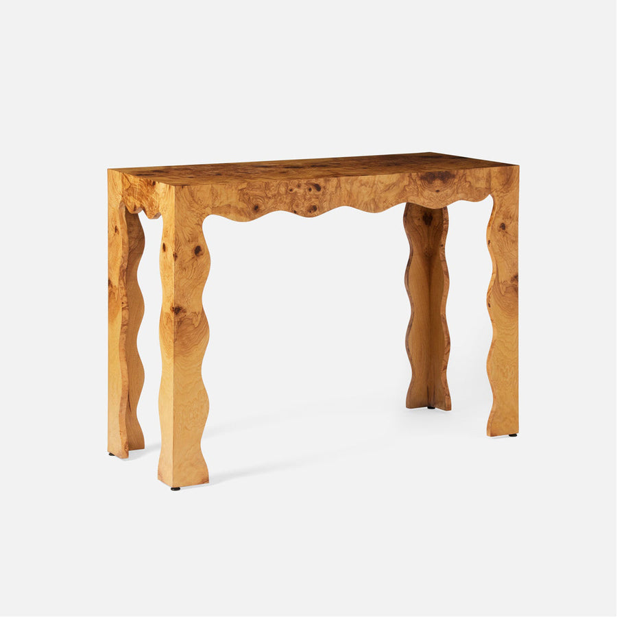 Made Goods Maurice Wavy Parson 48-Inch Console Table