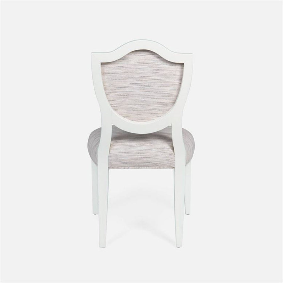 Made Goods Micah Upholstered Medallion Dining Chair in Arno Fabric