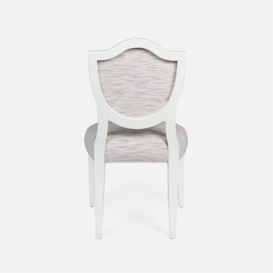 Made Goods Micah Upholstered Medallion Dining Chair in Klein Cotton