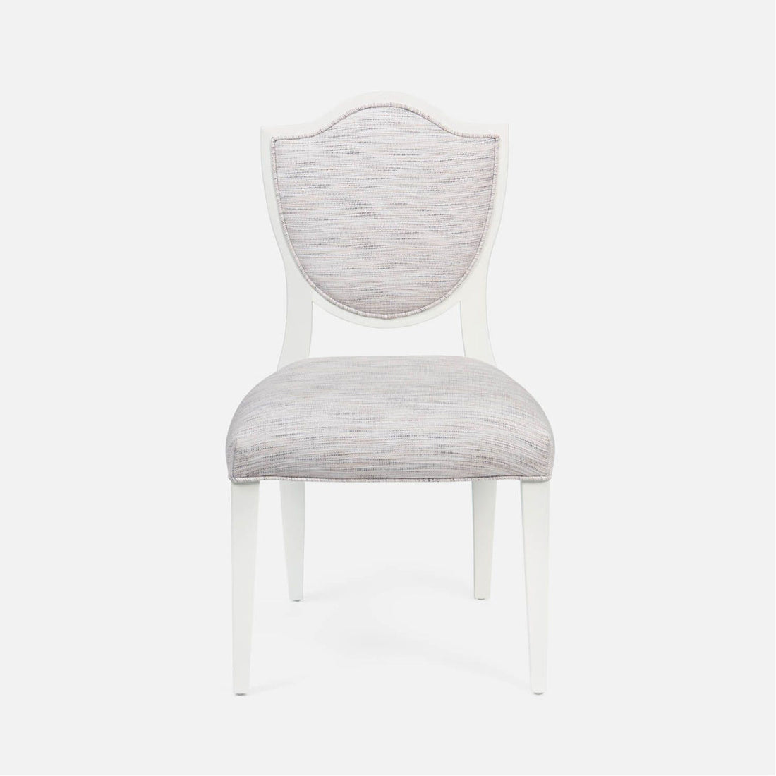 Made Goods Micah Upholstered Medallion Dining Chair in Lambro Boucle