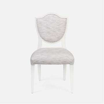 Made Goods Micah Upholstered Medallion Dining Chair in Danube Fabric