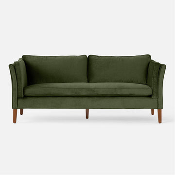 Made Goods Millicent Tuxedo Sofa in Brenta Cotton/Jute