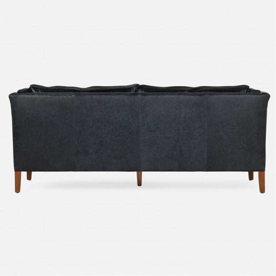 Made Goods Millicent Tuxedo Sofa in Colorado Leather