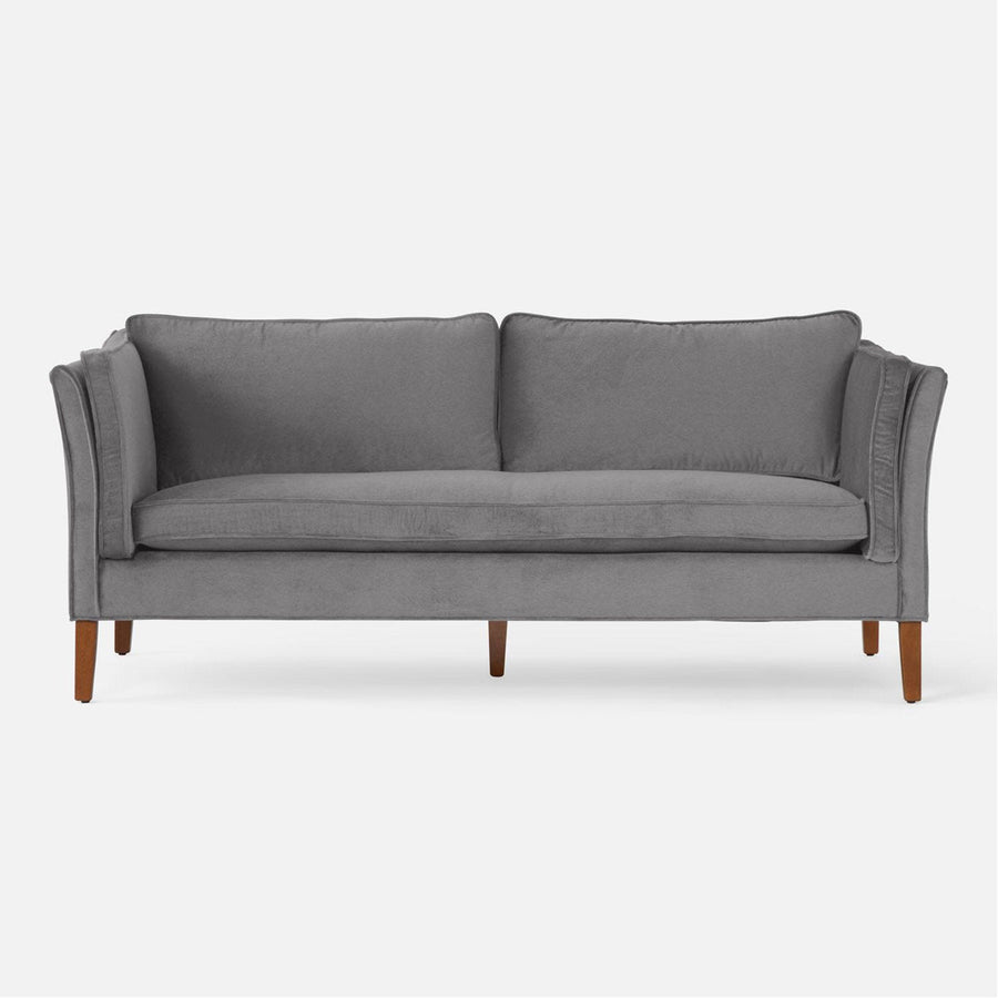 Made Goods Millicent Tuxedo Sofa in Havel Velvet