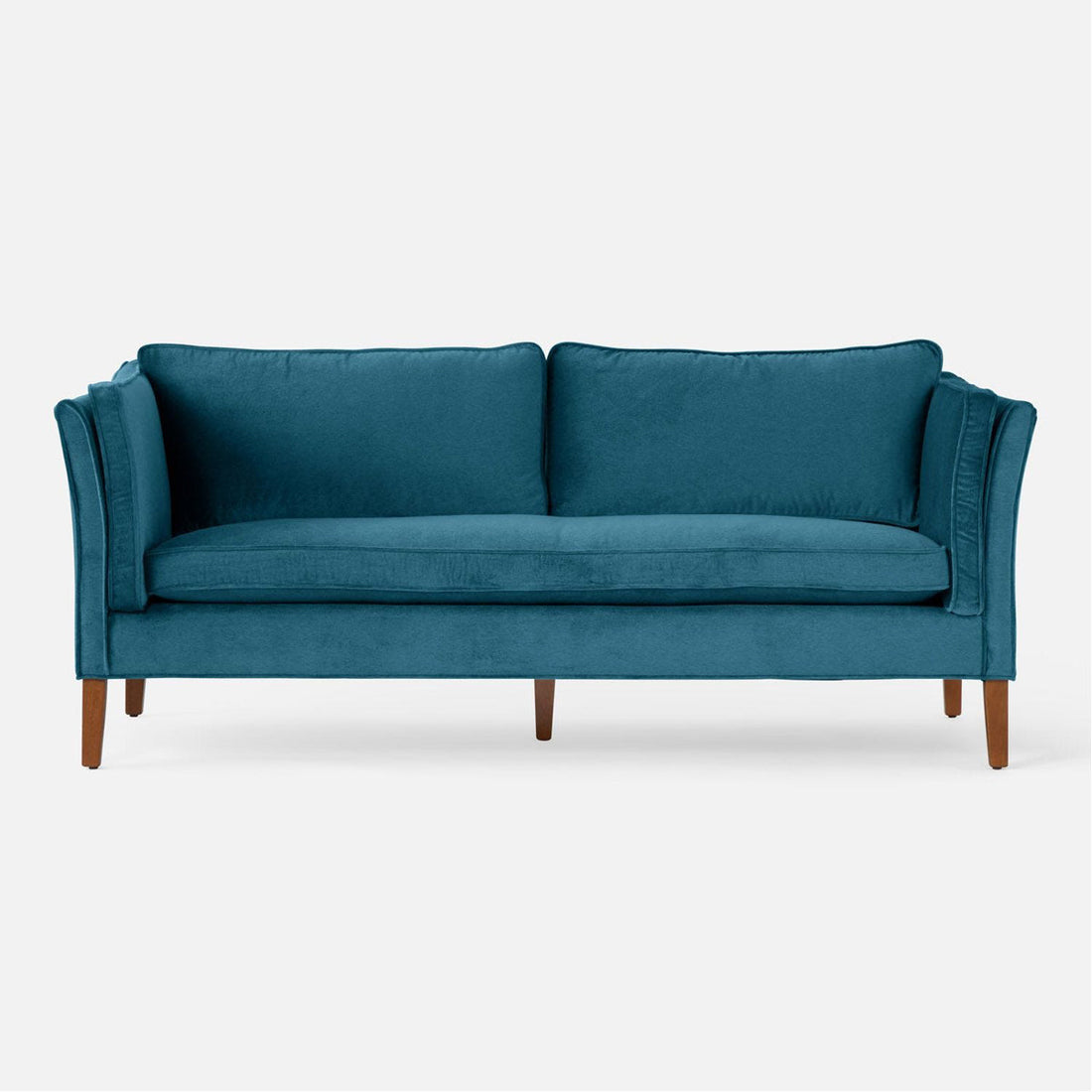 Made Goods Millicent Tuxedo Sofa in Liard Cotton Velvet