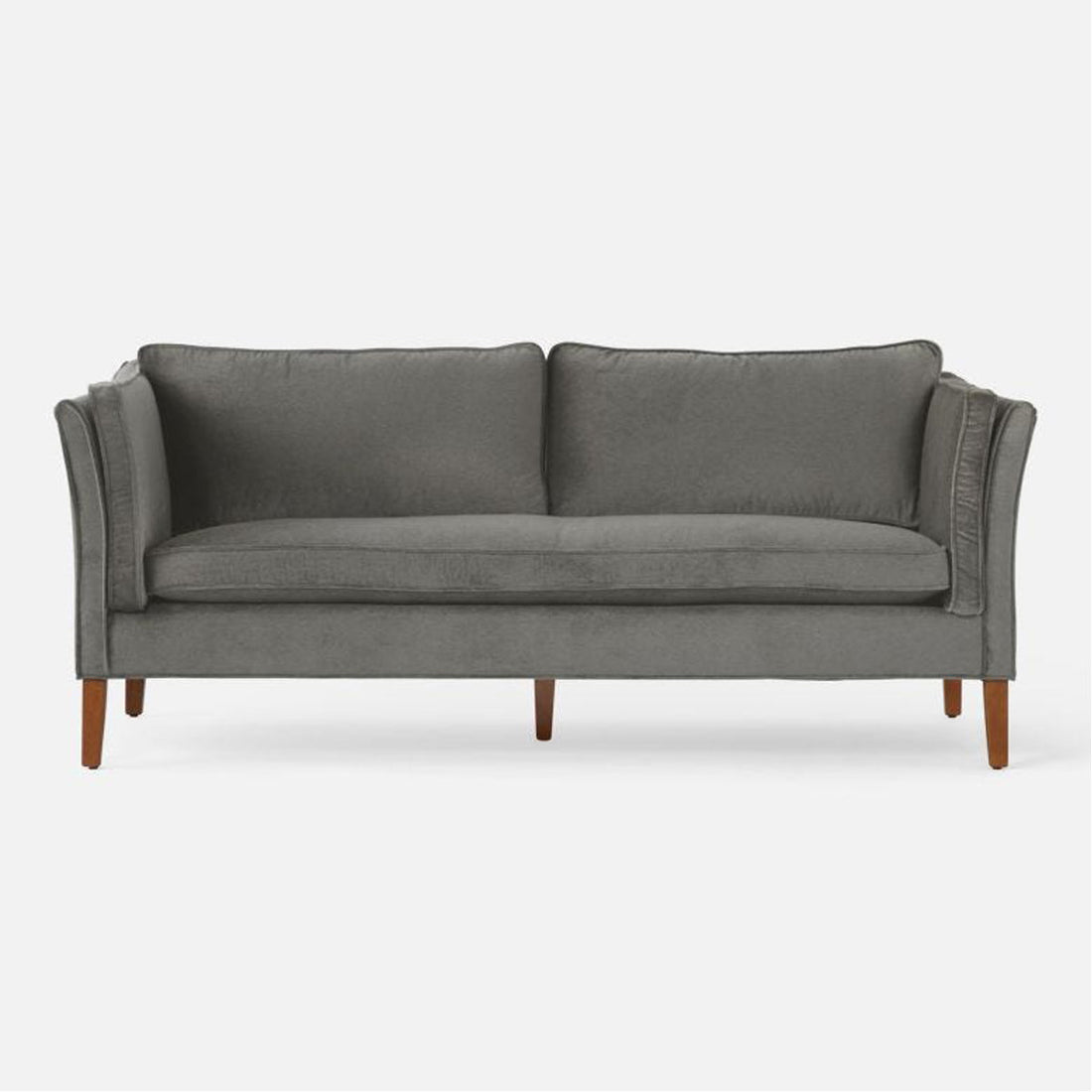 Made Goods Millicent Tuxedo Sofa in Liard Cotton Velvet