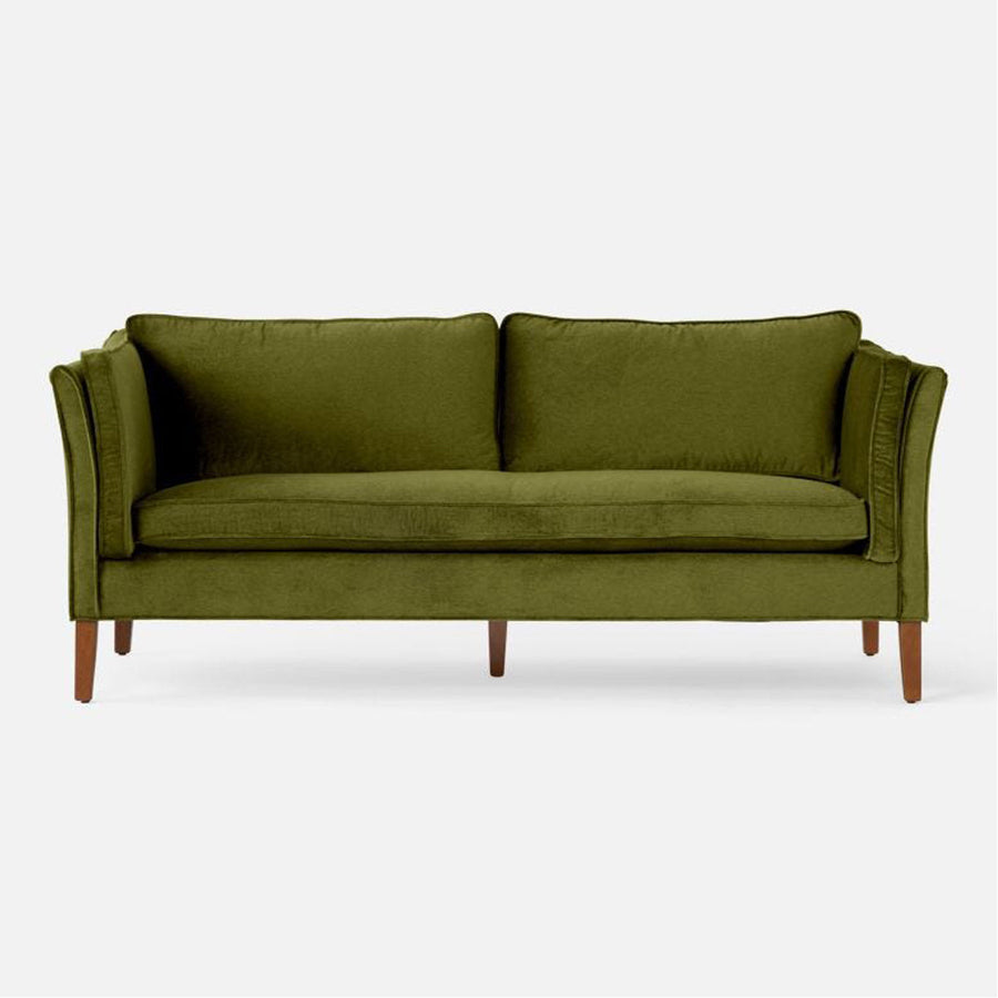 Made Goods Millicent Tuxedo Sofa in Liard Cotton Velvet