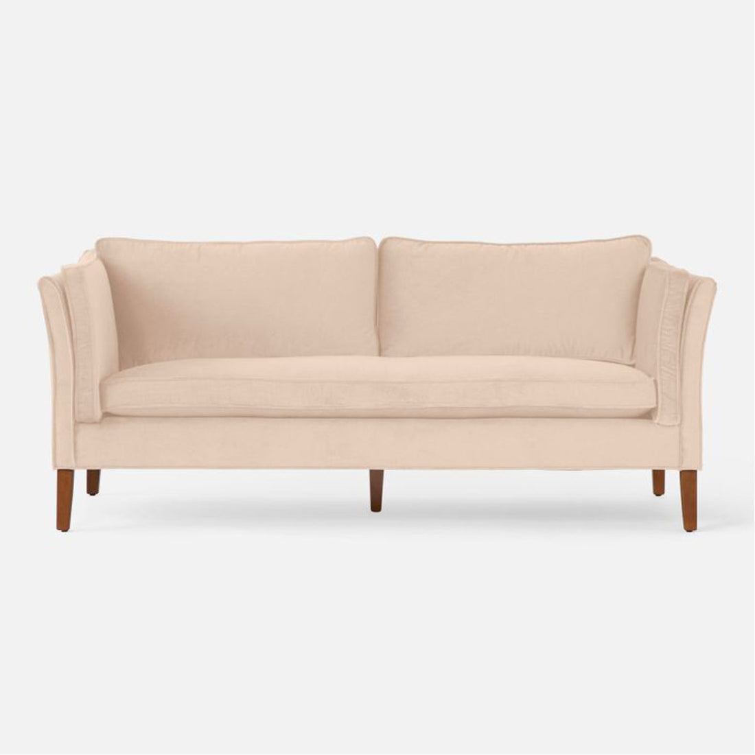 Made Goods Millicent Tuxedo Sofa in Liard Cotton Velvet