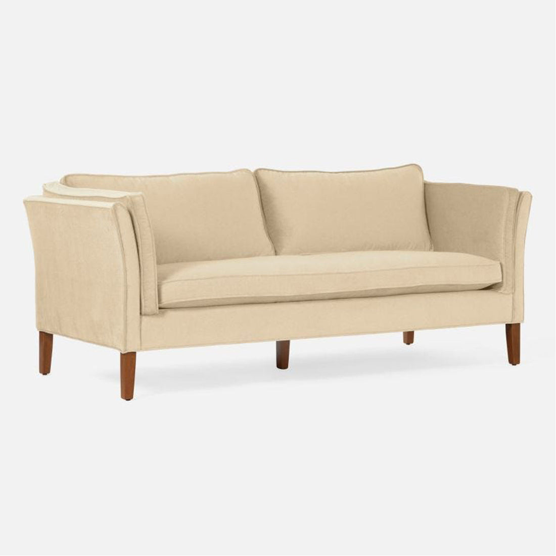 Made Goods Millicent Tuxedo Sofa in Lambro Boucle