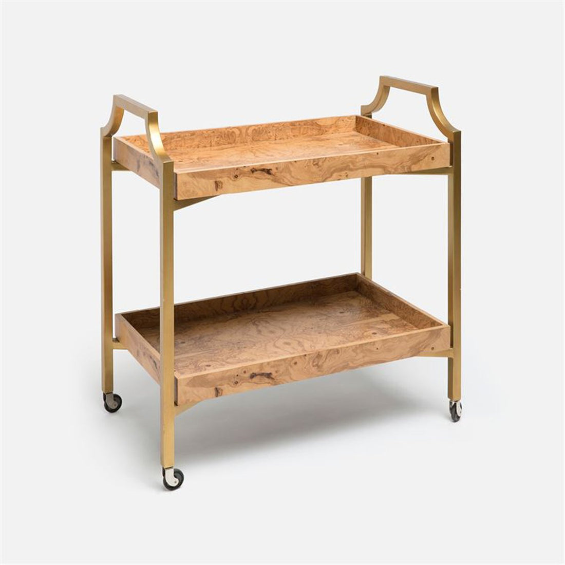 Made Goods Montaro Veneer Bar Cart