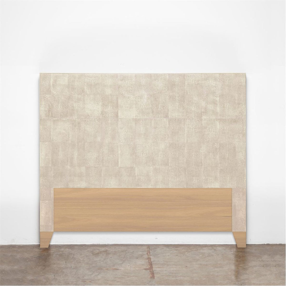 Made Goods Morgan Realistic Faux Shagreen Headboard