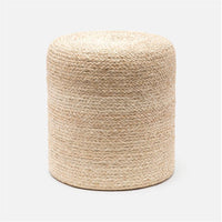 Made Goods Nadine Braided Raffia Weave Stool