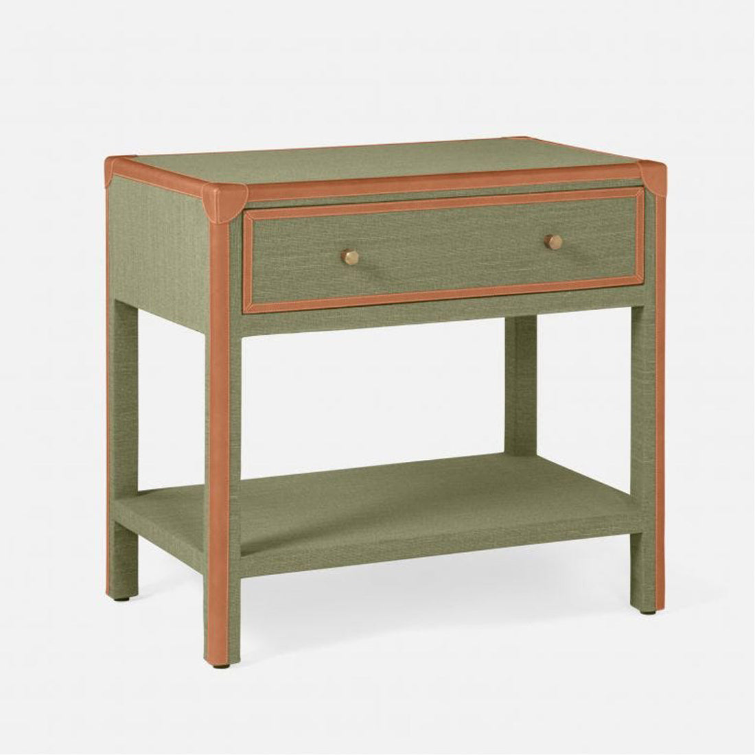 Made Goods Nathaniel Trunk-Style Double Nightstand