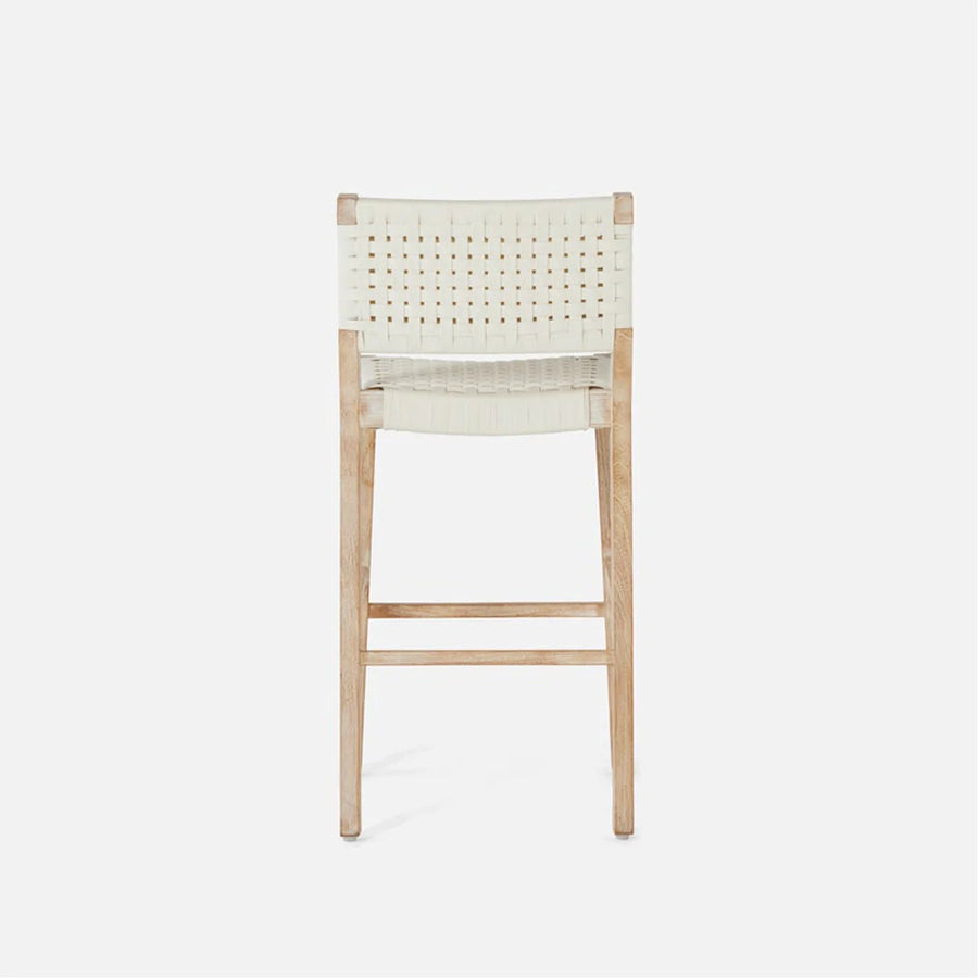 Made Goods Neal Modern Lattice Weave Outdoor Bar Stool