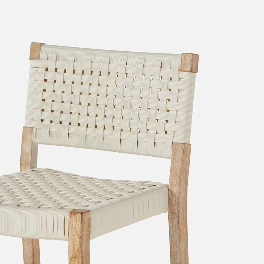 Made Goods Neal Modern Lattice Weave Outdoor Bar Stool