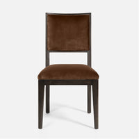 Made Goods Nelton Upholstered Dining Chair in Aras Mohair