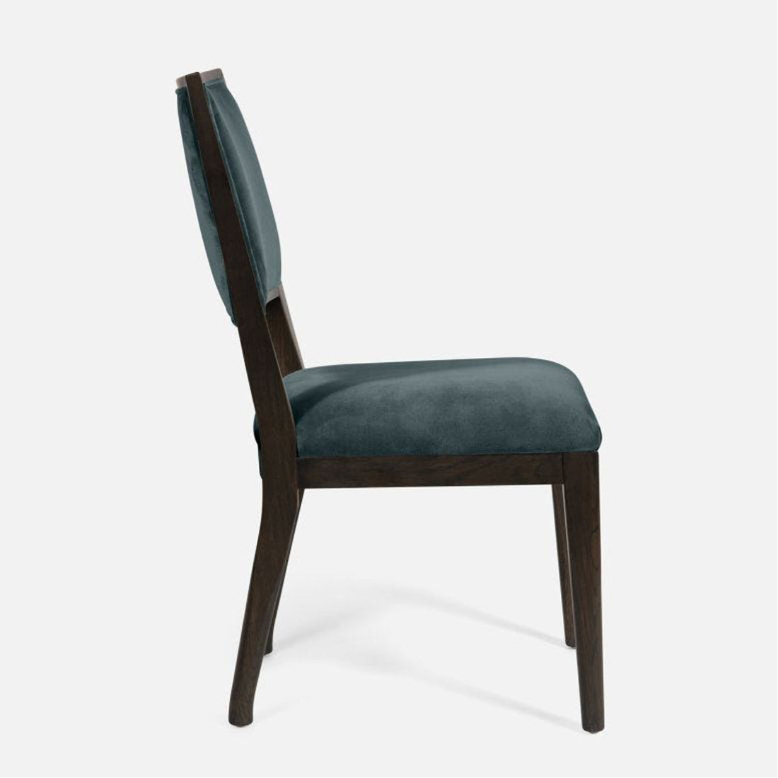 Made Goods Nelton Upholstered Dining Chair in Aras Mohair