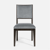 Made Goods Nelton Upholstered Dining Chair in Aras Mohair