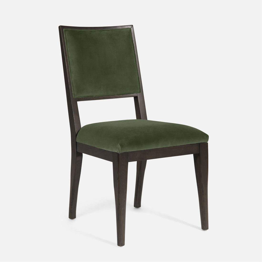 Made Goods Nelton Upholstered Dining Chair in Rhone Leather