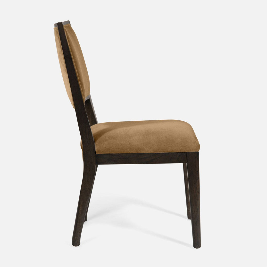 Made Goods Nelton Upholstered Dining Chair in Ivondro Raffia