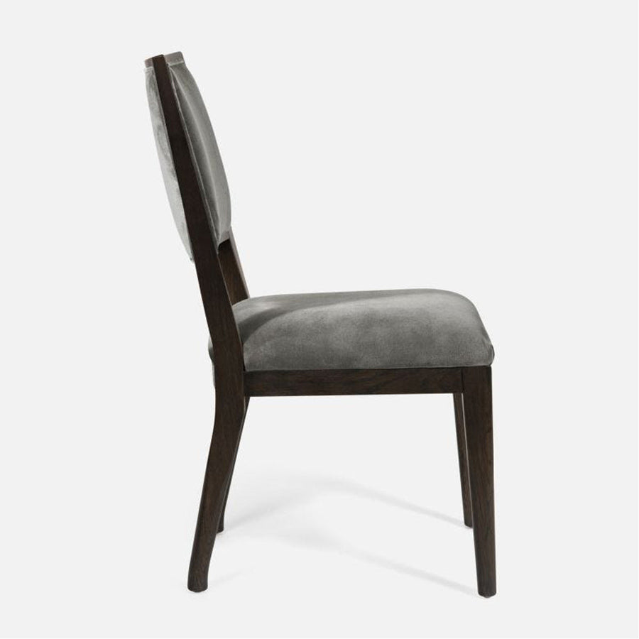 Made Goods Nelton Upholstered Dining Chair in Liard Cotton Velvet