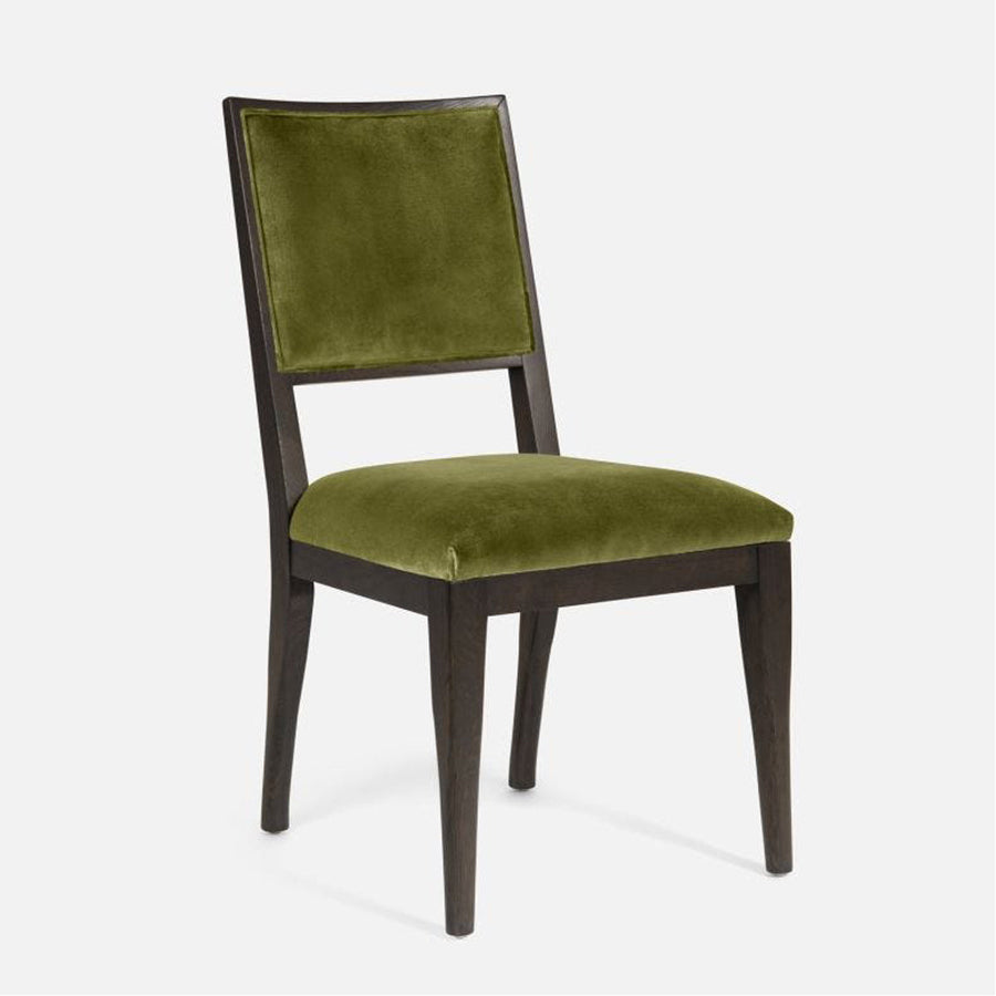 Made Goods Nelton Upholstered Dining Chair in Liard Cotton Velvet