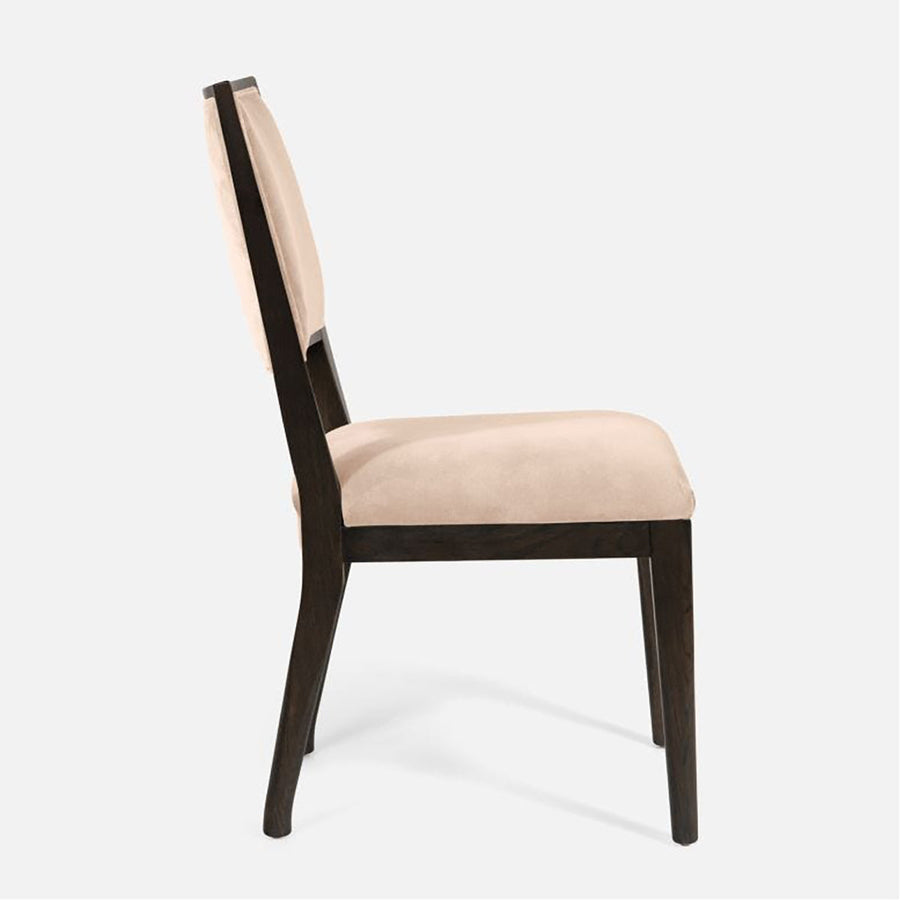 Made Goods Nelton Upholstered Dining Chair in Liard Cotton Velvet