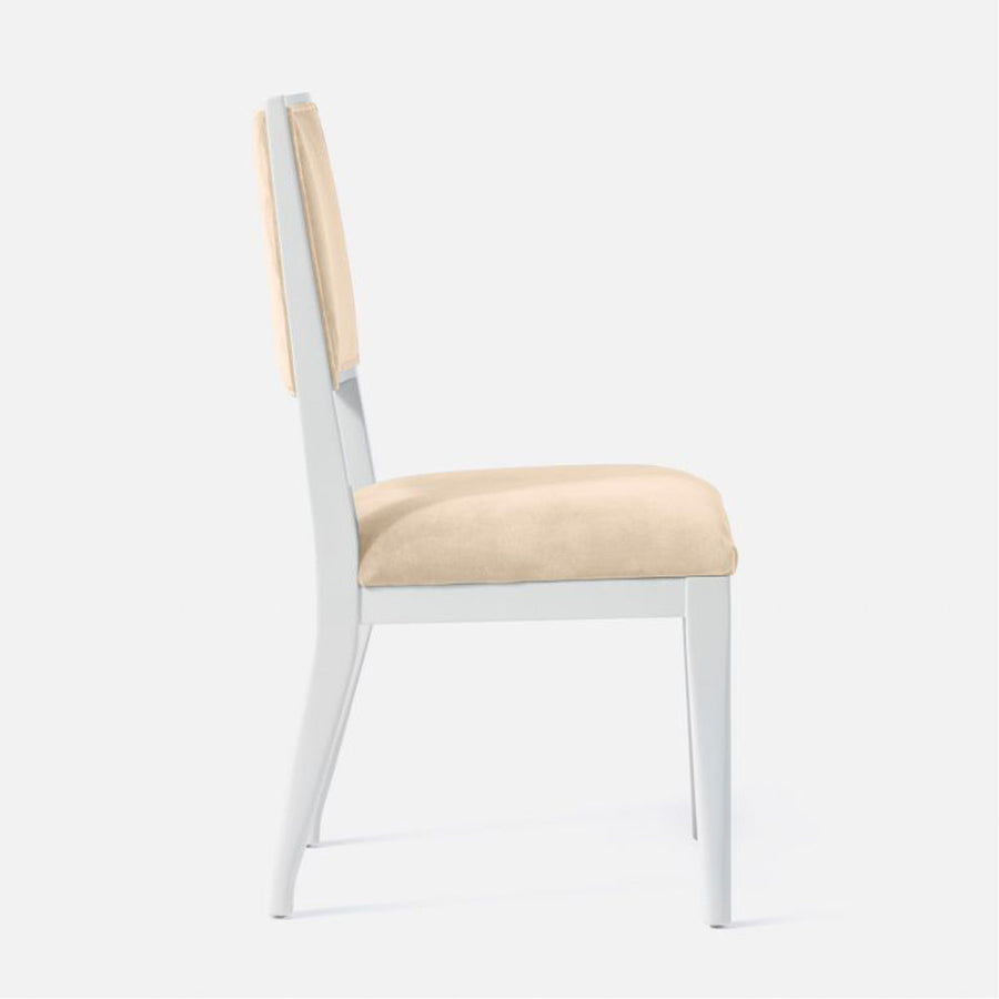 Made Goods Nelton Upholstered Dining Chair in Aras Mohair