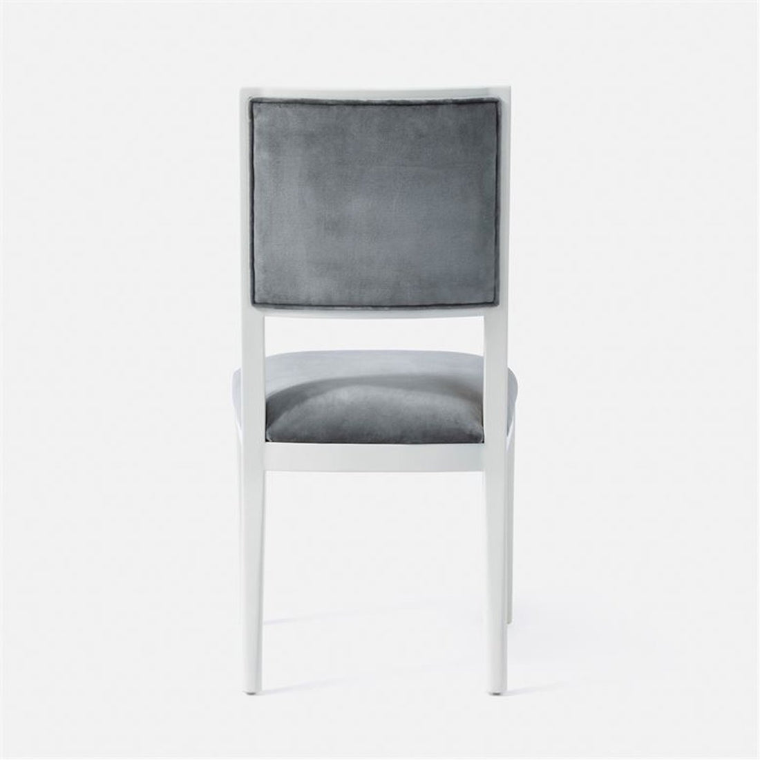 Made Goods Nelton Upholstered Dining Chair in Bassac Leather