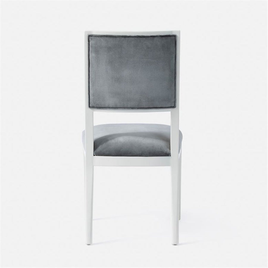 Made Goods Nelton Upholstered Dining Chair in Bassac Leather