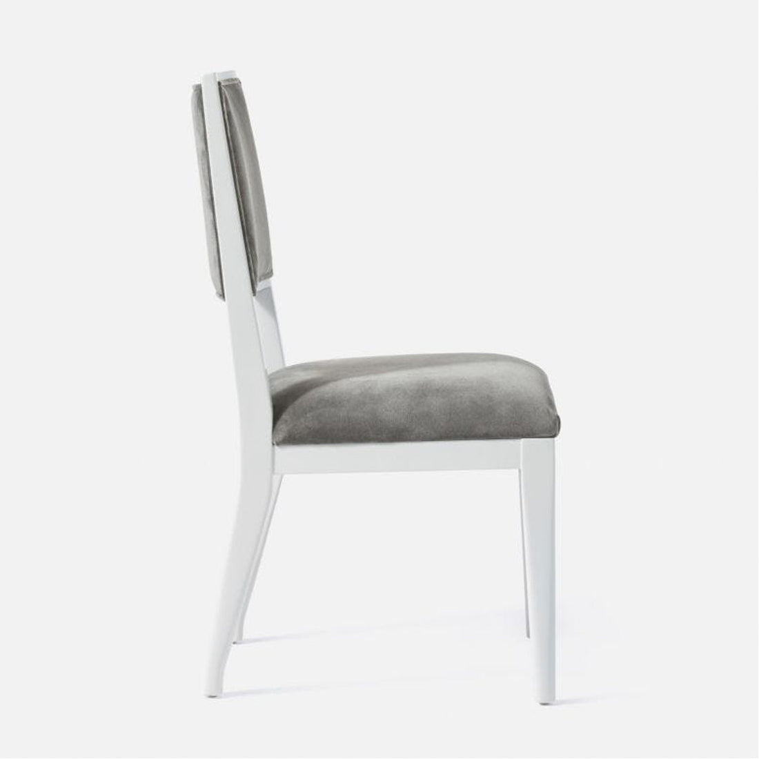 Made Goods Nelton Upholstered Dining Chair in Liard Cotton Velvet