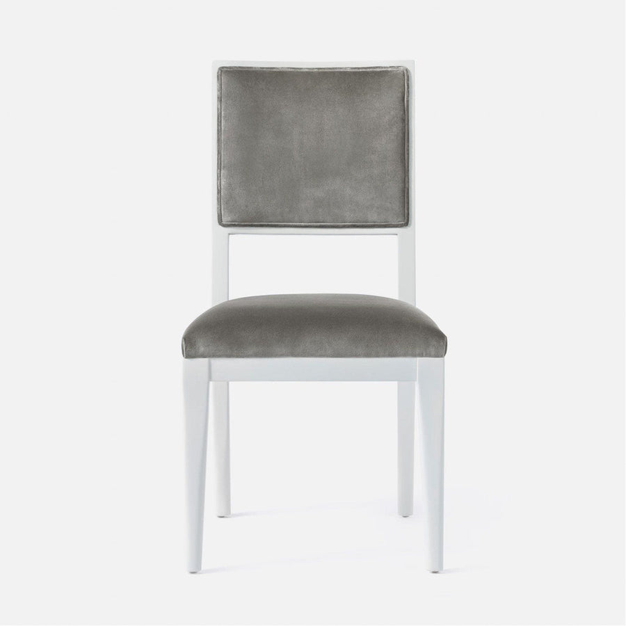 Made Goods Nelton Upholstered Dining Chair in Liard Cotton Velvet