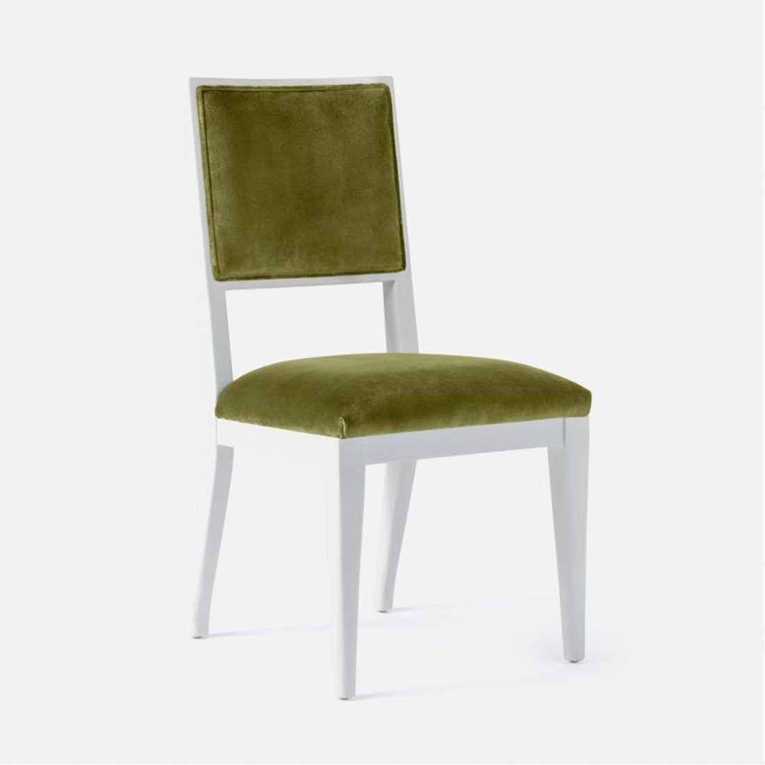 Made Goods Nelton Upholstered Dining Chair in Liard Cotton Velvet