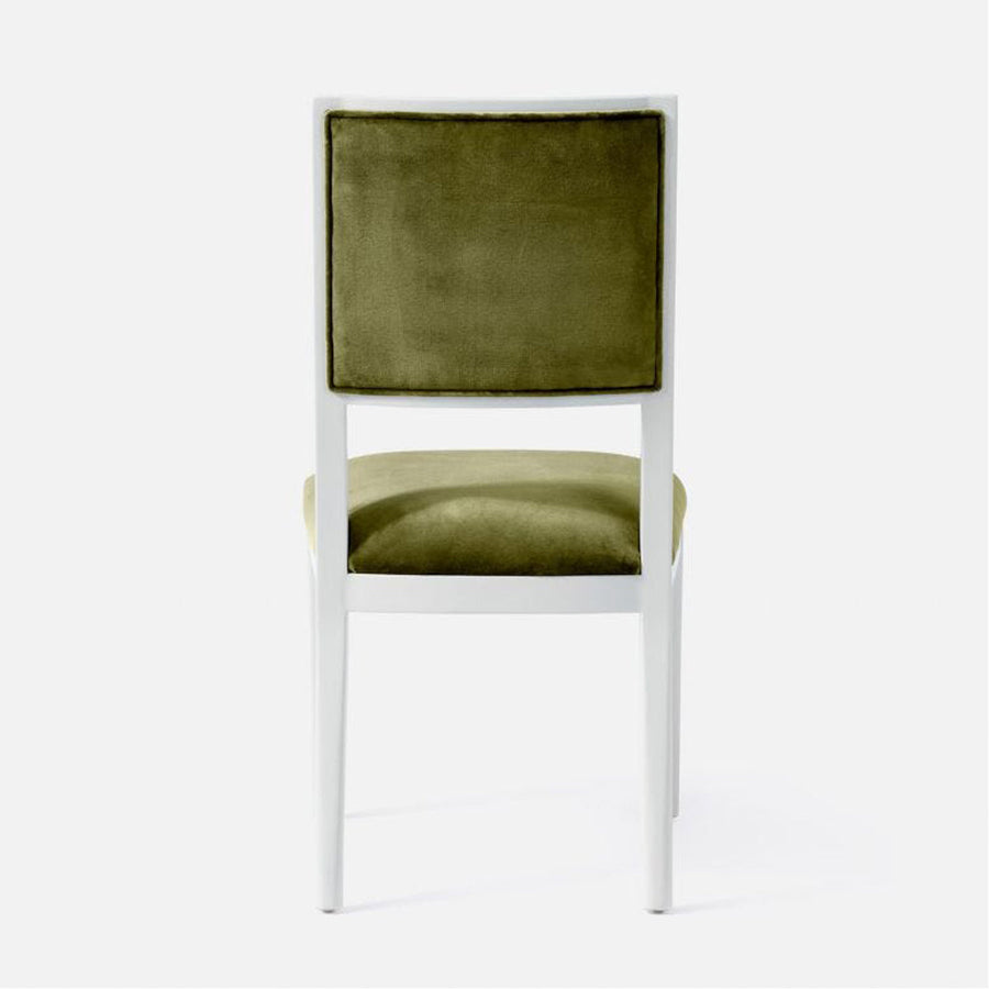 Made Goods Nelton Upholstered Dining Chair in Liard Cotton Velvet