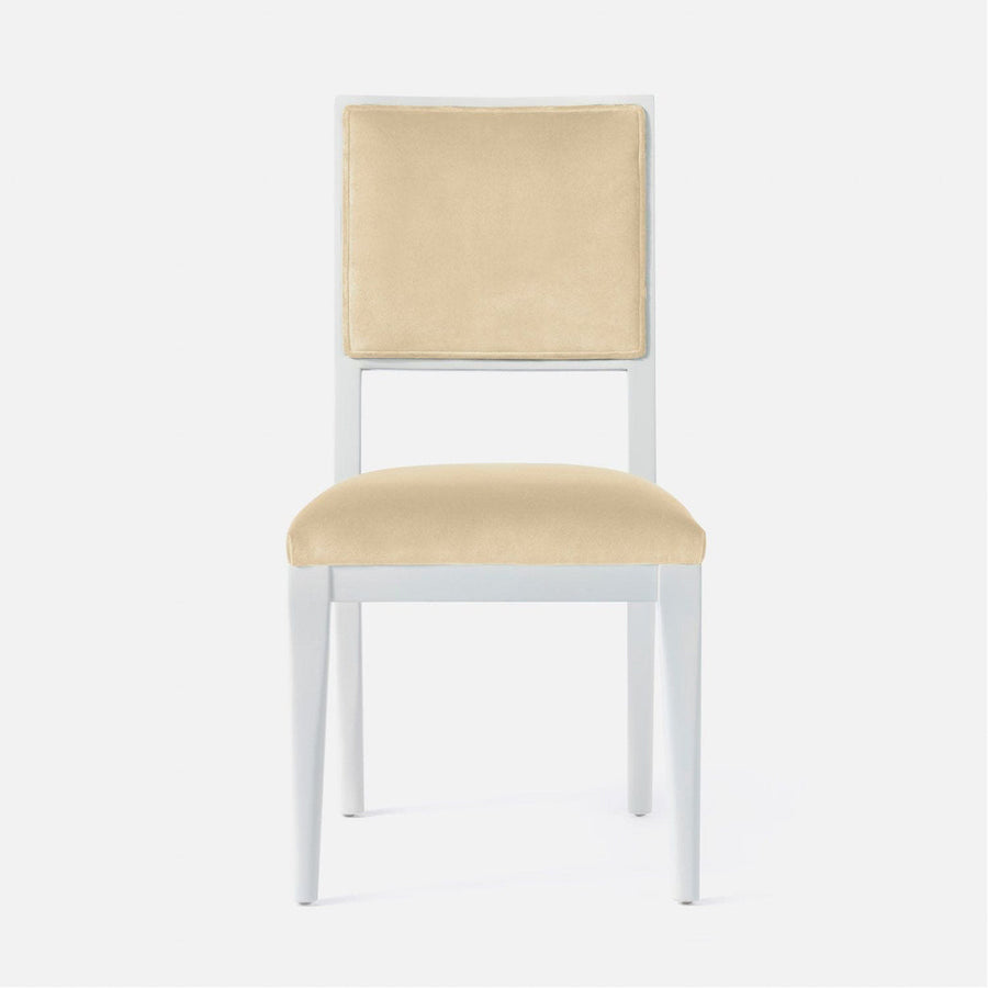 Made Goods Nelton Upholstered Dining Chair in Liard Cotton Velvet