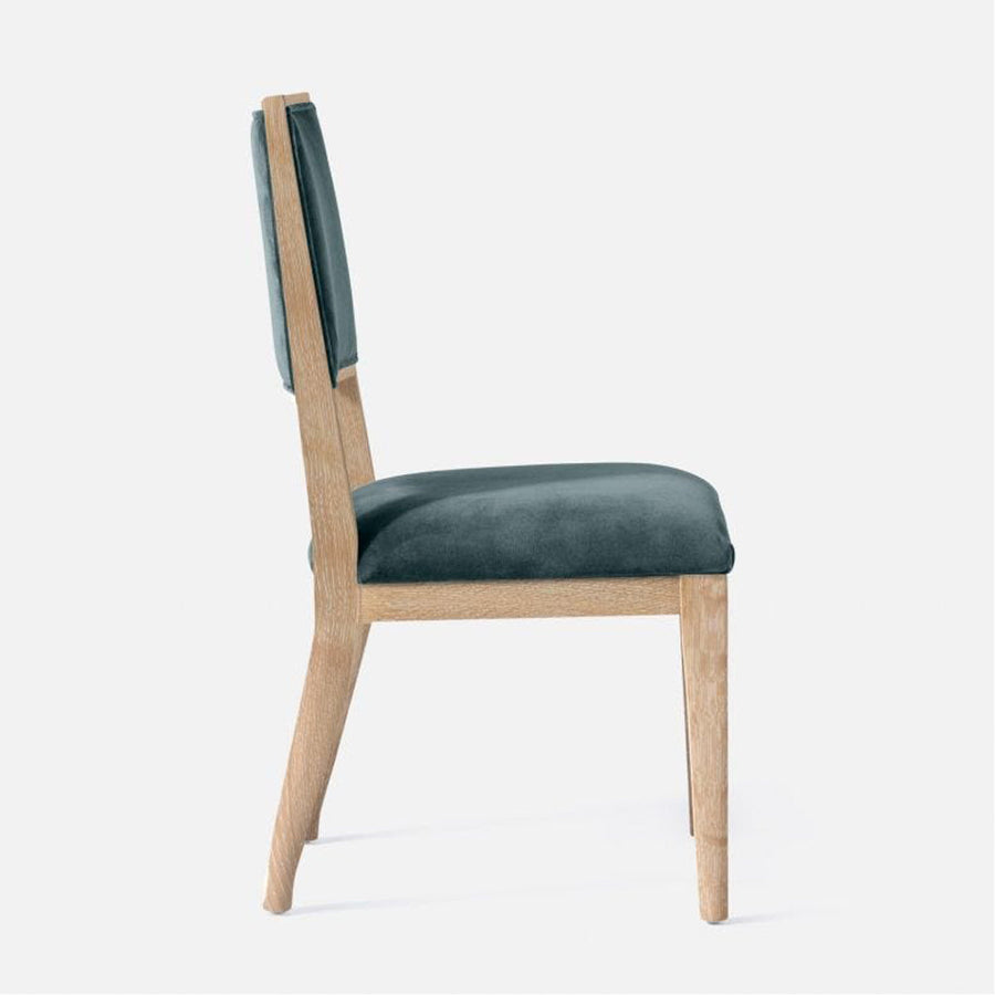 Made Goods Nelton Upholstered Dining Chair in Aras Mohair