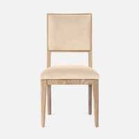 Made Goods Nelton Upholstered Dining Chair in Aras Mohair