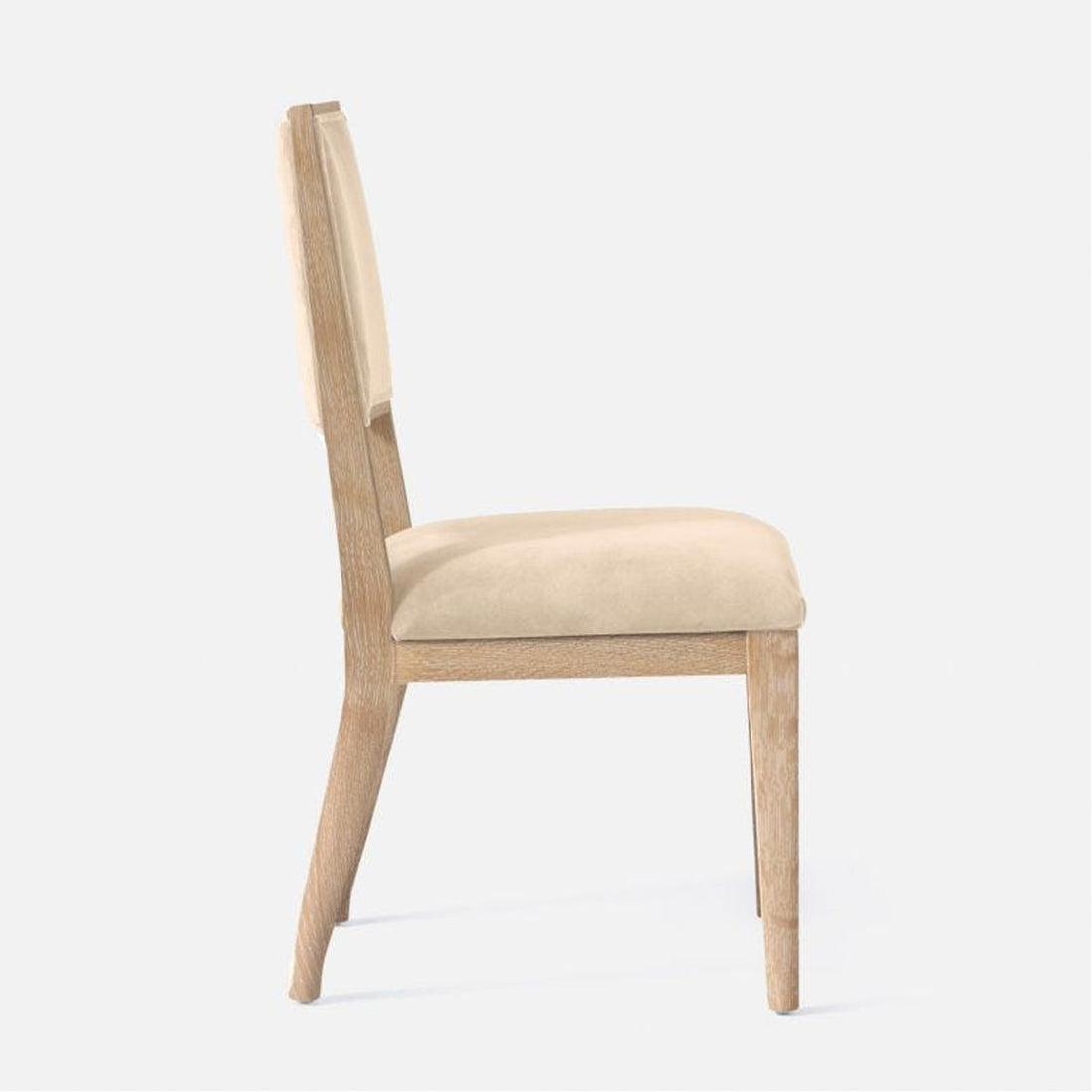 Made Goods Nelton Upholstered Dining Chair in Aras Mohair