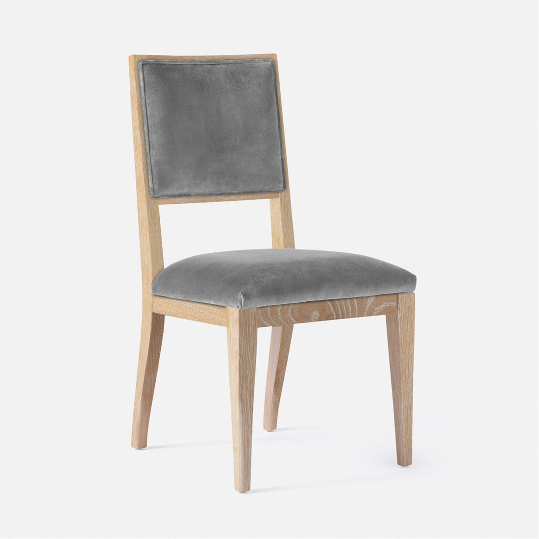 Made Goods Nelton Upholstered Dining Chair in Danube Fabric