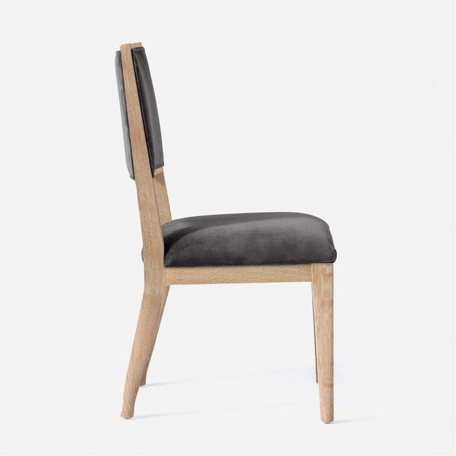 Made Goods Nelton Upholstered Dining Chair in Klein Rayon/Cotton