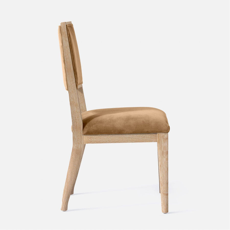 Made Goods Nelton Upholstered Dining Chair in Havel Velvet