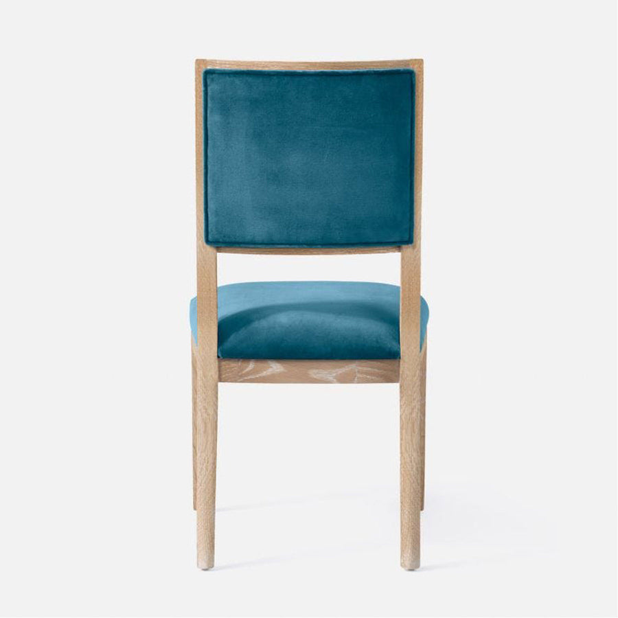 Made Goods Nelton Upholstered Dining Chair in Liard Cotton Velvet