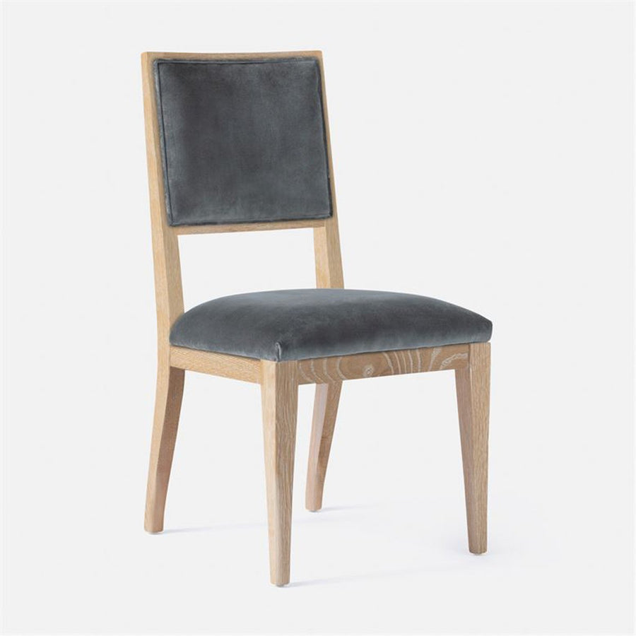 Made Goods Nelton Upholstered Dining Chair in Arno Fabric