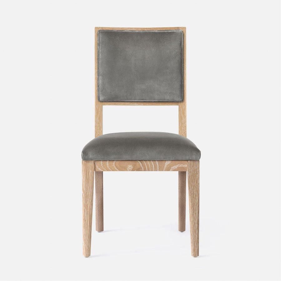 Made Goods Nelton Upholstered Dining Chair in Liard Cotton Velvet