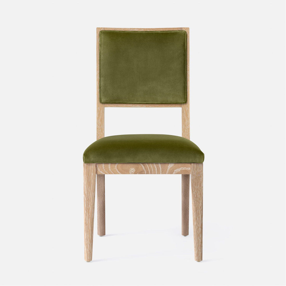 Made Goods Nelton Upholstered Dining Chair in Liard Cotton Velvet