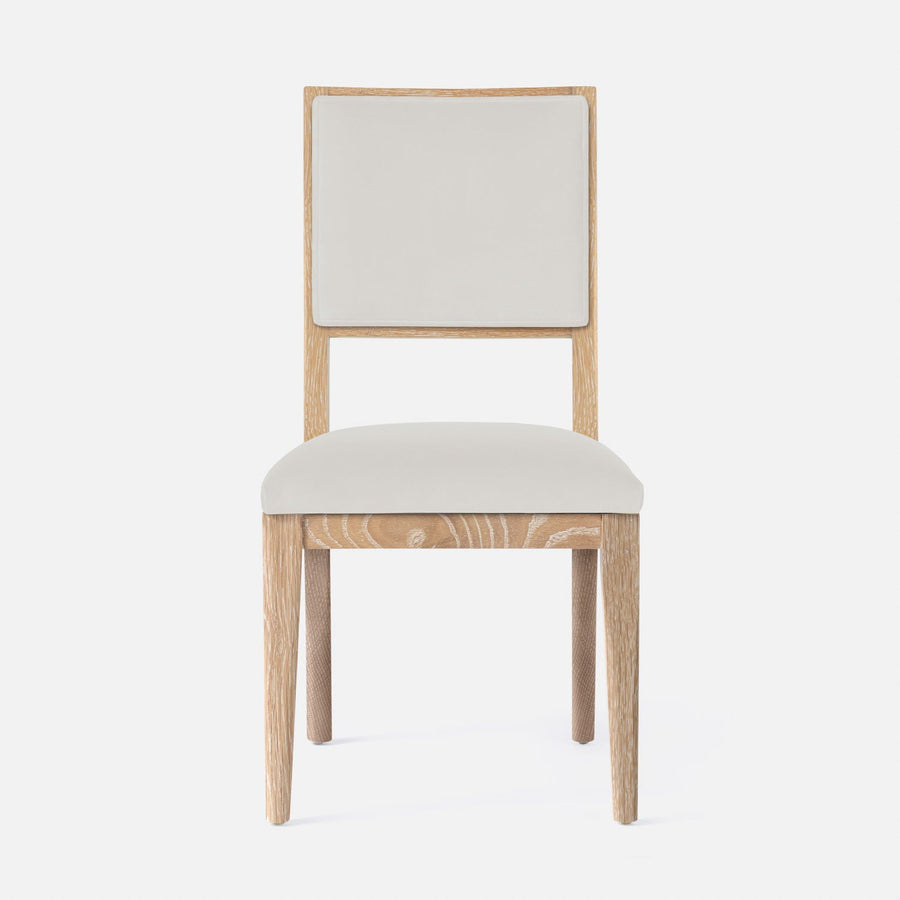 Made Goods Nelton Upholstered Dining Chair in Liard Cotton Velvet