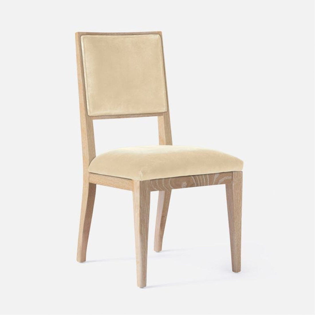 Made Goods Nelton Upholstered Dining Chair in Liard Cotton Velvet